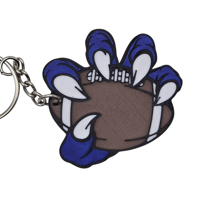 Football Claw Keychain