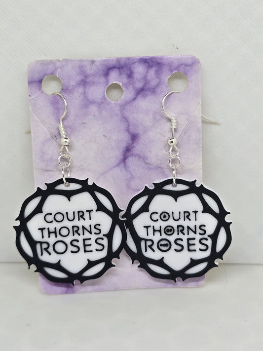 A Court of Thorns and Roses Earrings