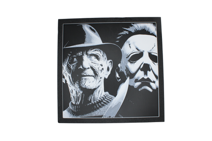 Freddy and Michael Meyers Painting