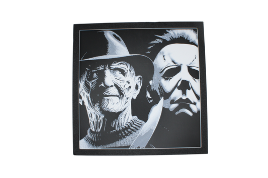 Freddy and Michael Meyers Painting