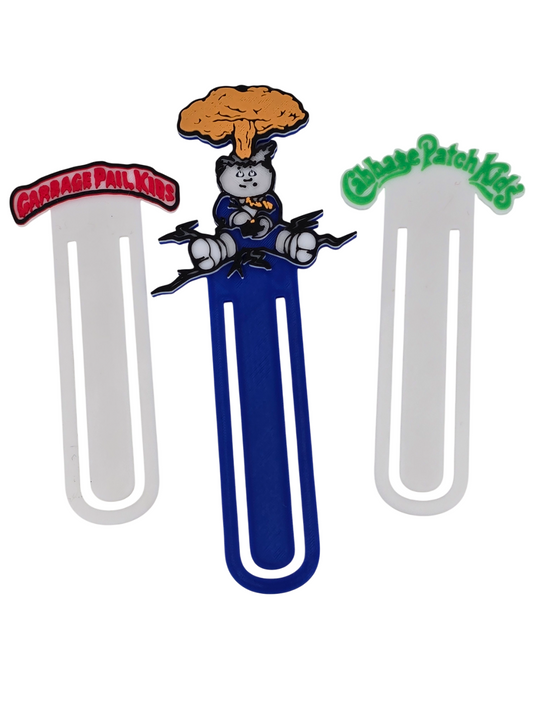 Garbage Pail and Cabbage Patch Kids Paperclip Bookmarks