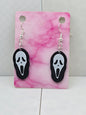 Ghost Face Small Earrings