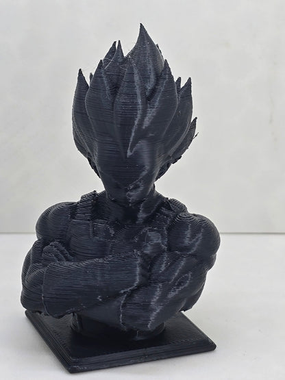 Gogeta, Goku, Vegeta Busts - Each Sold Separately - Erratically Eccentric Creations