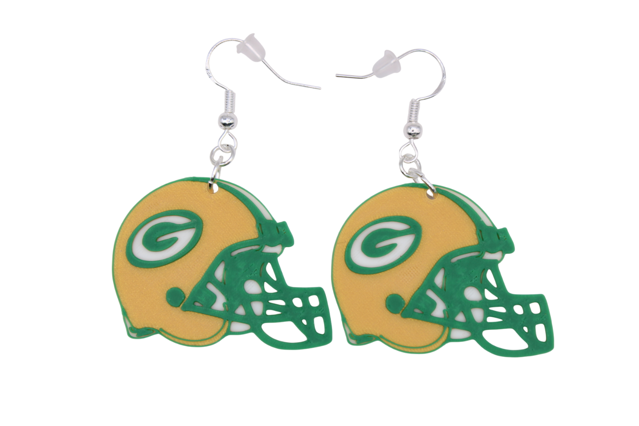Green Bay Packers Earrings
