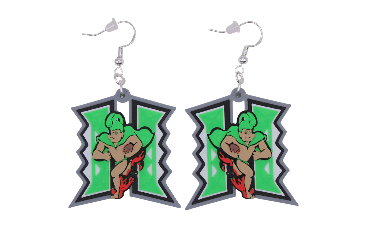University of Hawai‘i Spirit Earrings