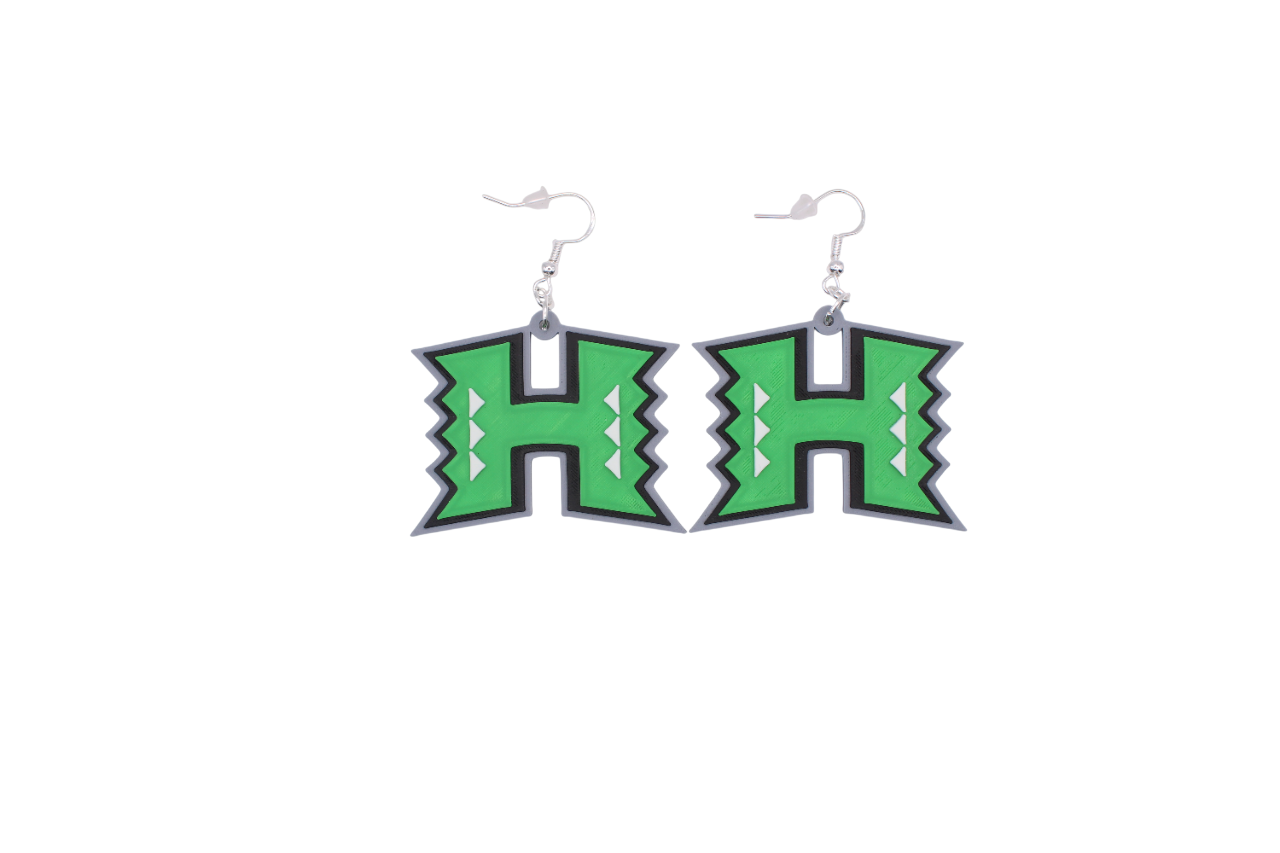 University of Hawai‘i Spirit Earrings