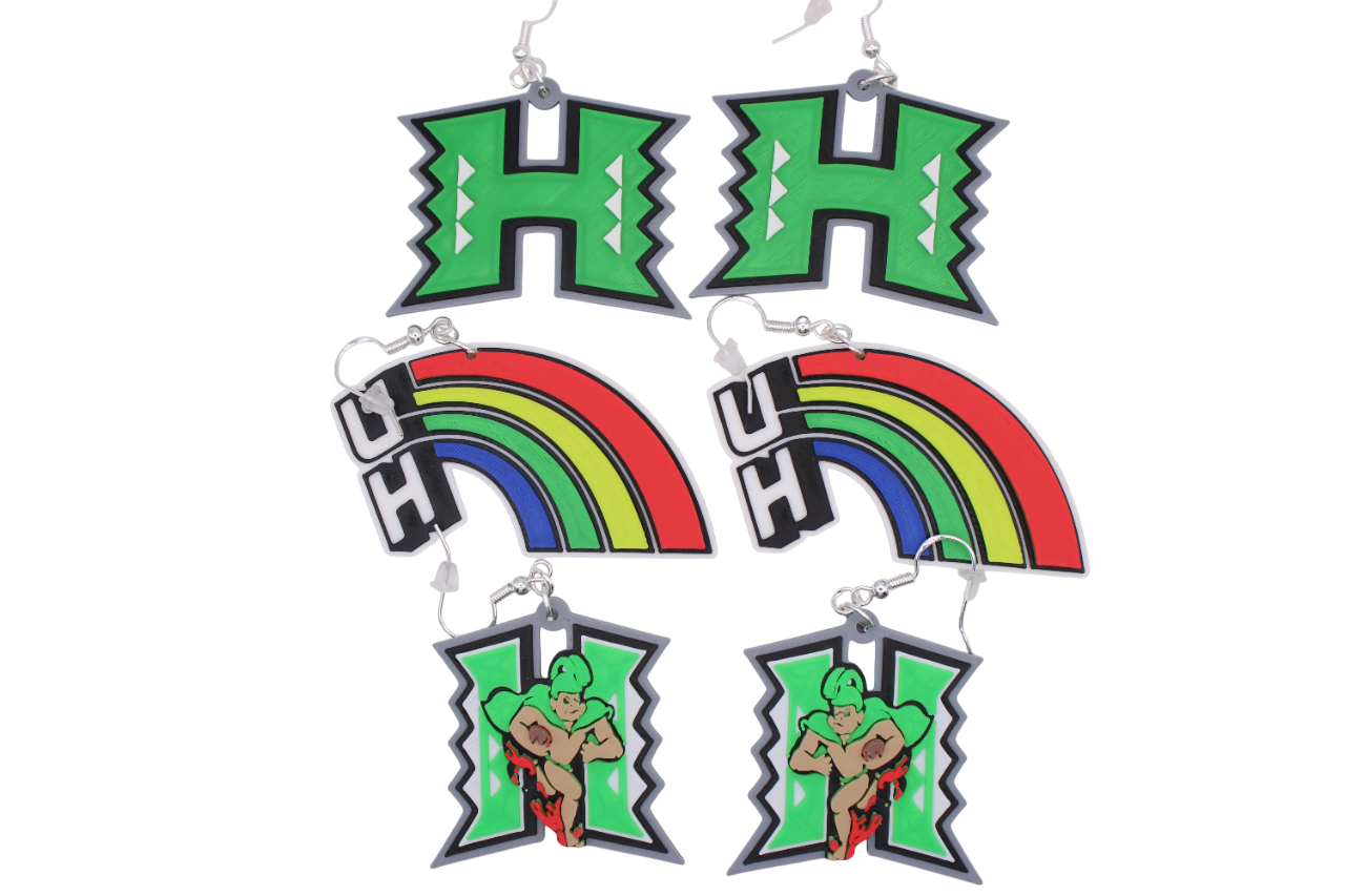 University of Hawai‘i Spirit Earrings