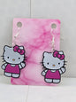 Hello Kitty Full Body Earrings
