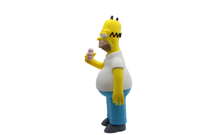 Bart and Homer Simpson