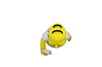 Bart and Homer Simpson