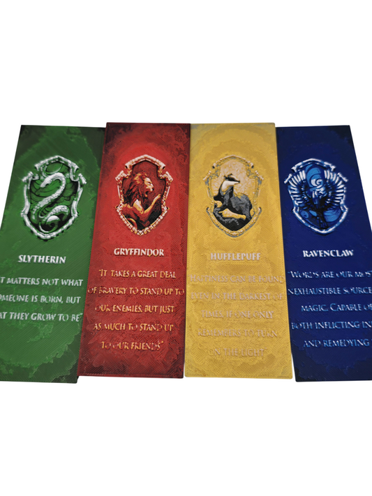 Harry Potter Houses Bookmark