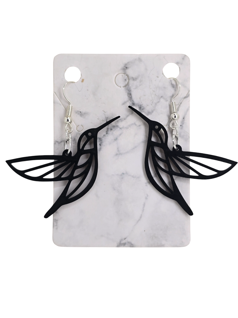 Hummingbird Earrings! 3D Printed