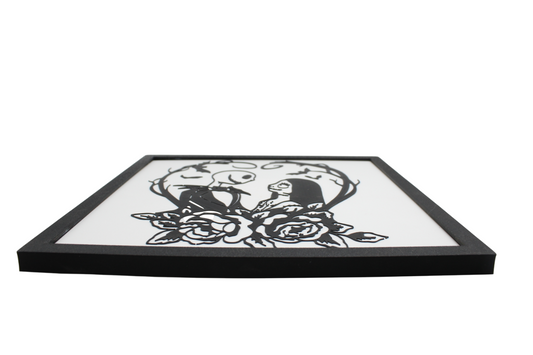 Jack and Sally Heart Painting