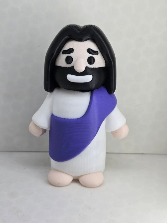 Jesus Cartoon Statue small - Erratically Eccentric Creations