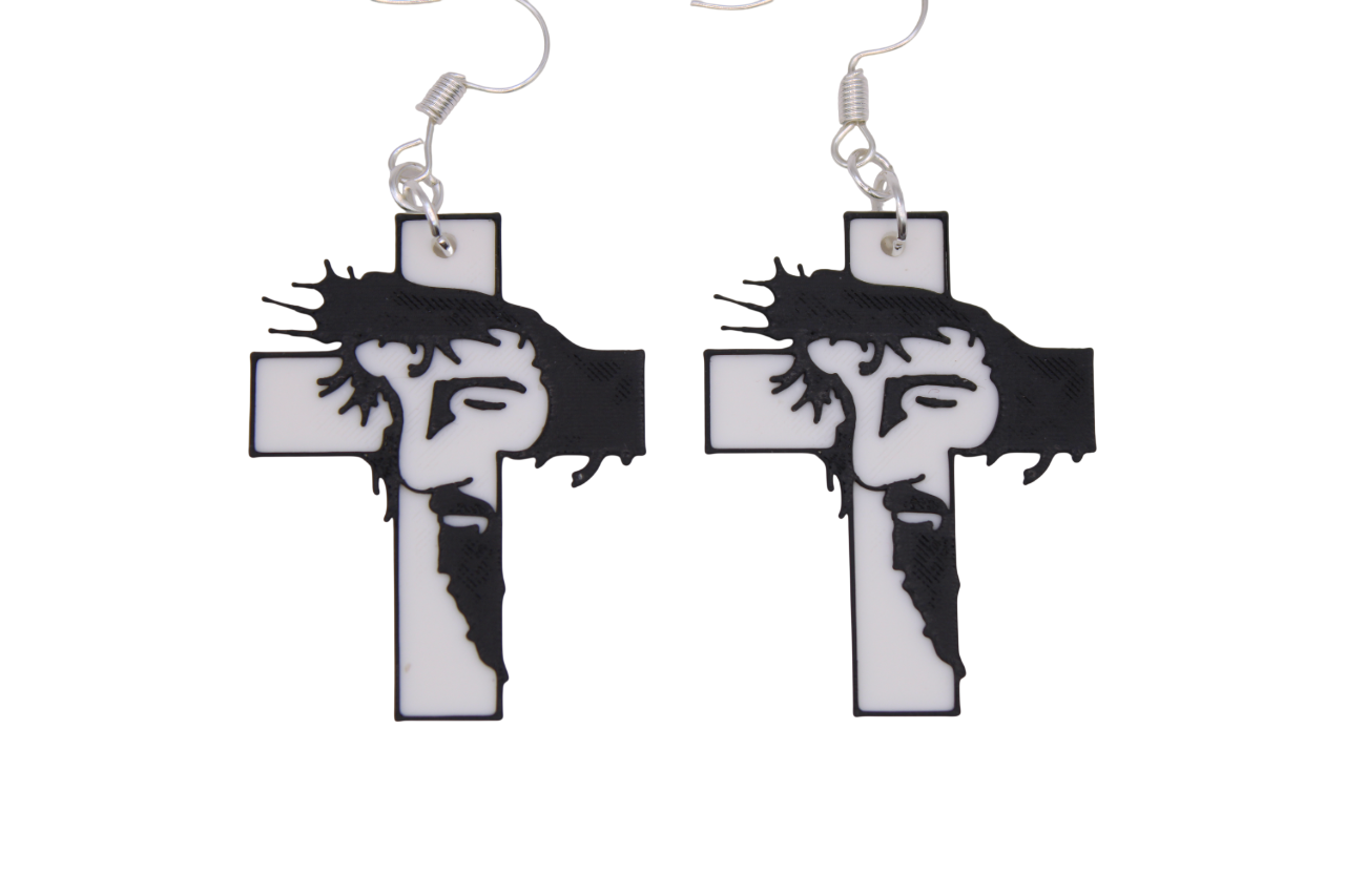 Jesus Cross Earrings 16 types!