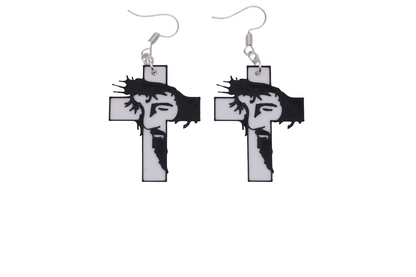 Jesus Cross Earrings 16 types!
