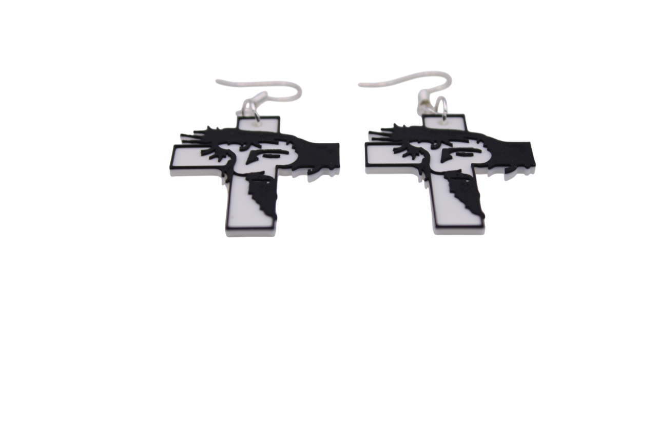 Jesus Cross Earrings 16 types!