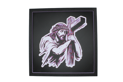 Jesus Carrying Cross Painting
