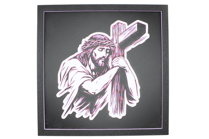 Jesus Carrying Cross Painting