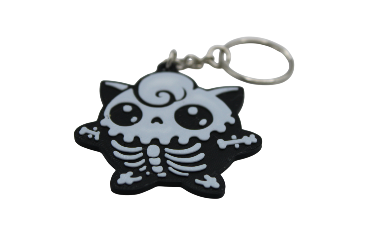 Jigglypuff Skelli Keychain