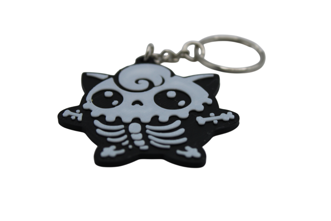 Jigglypuff Skelli Keychain