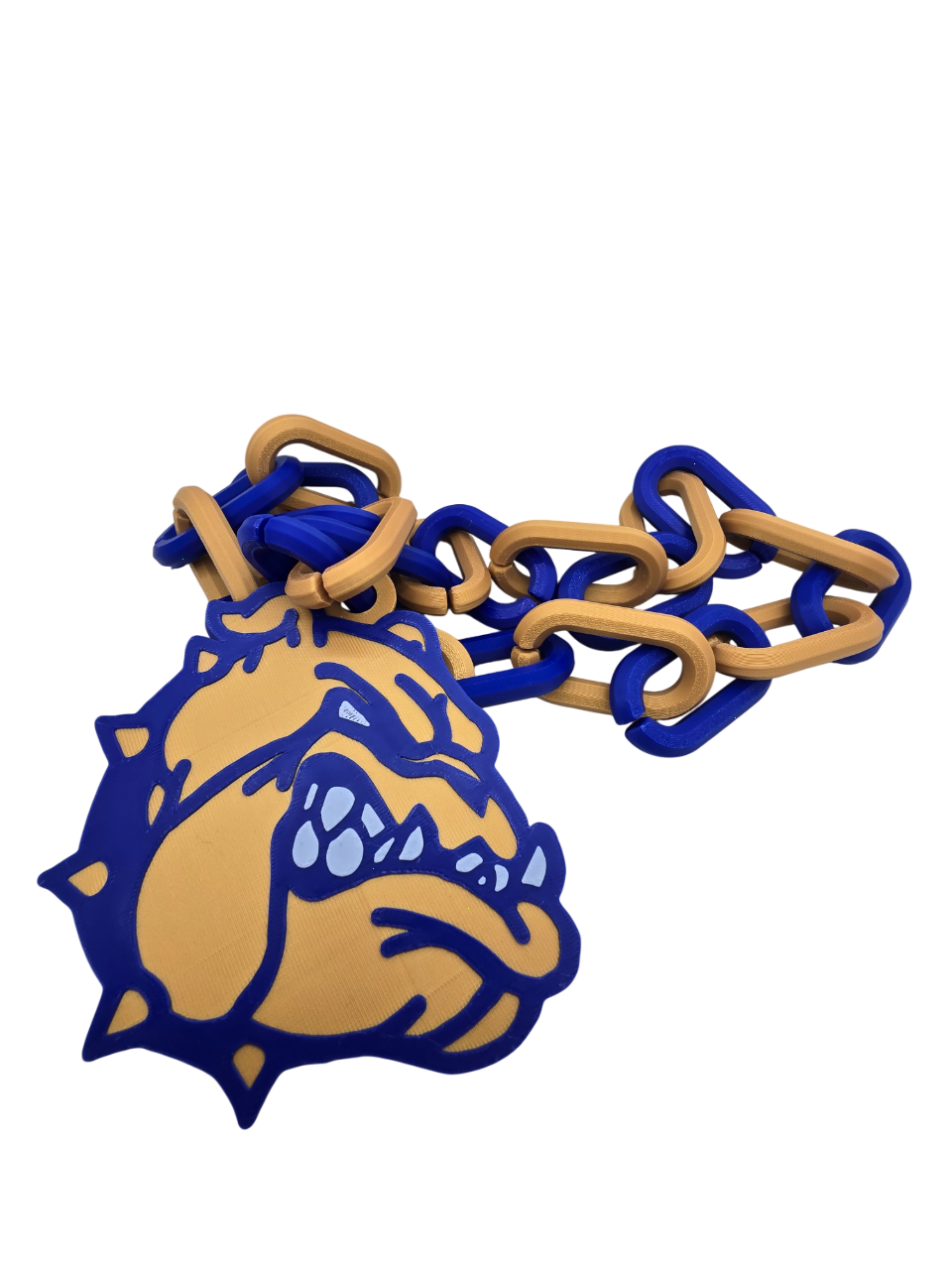 Bulldogs Mascot Chain Necklace