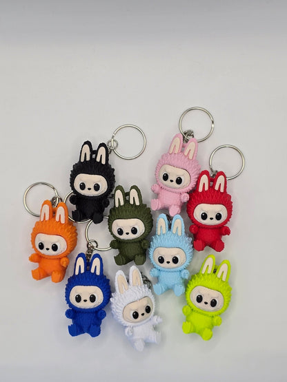 Labubu Keychains - Erratically Eccentric Creations