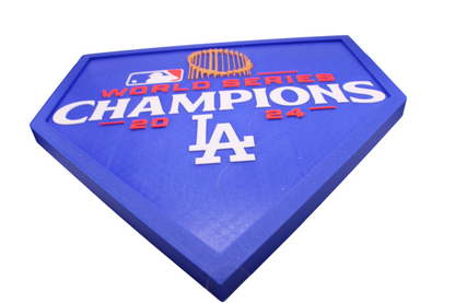 LA Dodgers World Series Plaques (4 Styles!) 3D Printed
