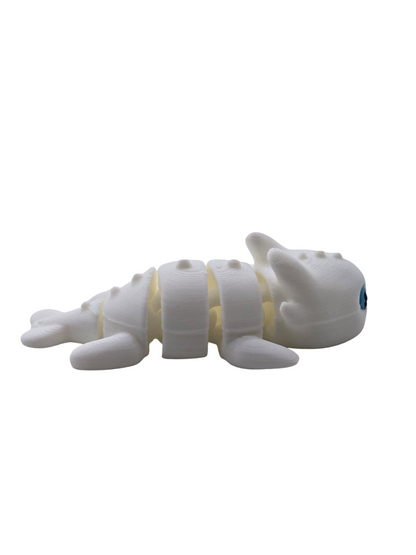 Small light fury dragon from how to train your dragon