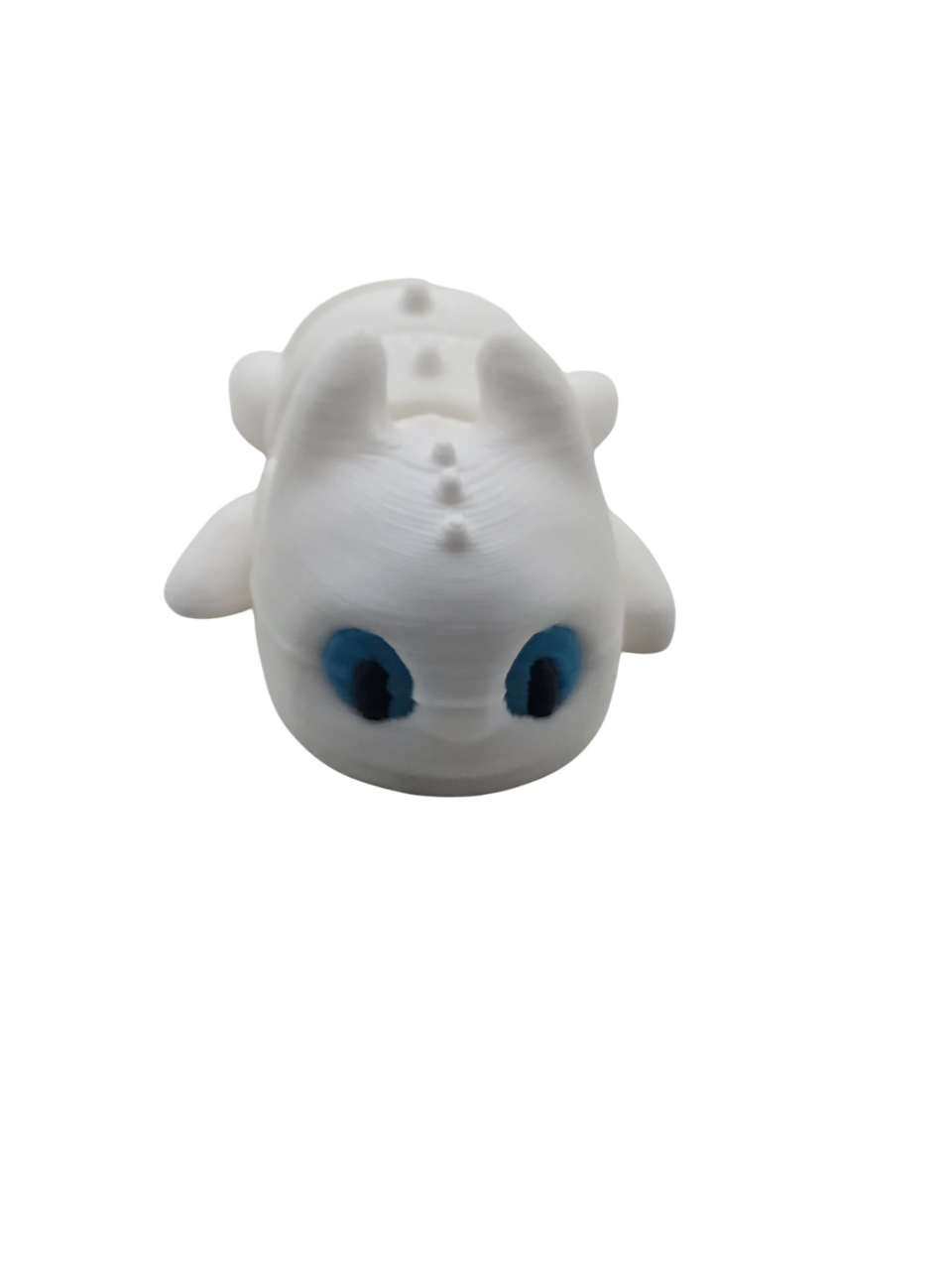 Small light fury dragon from how to train your dragon