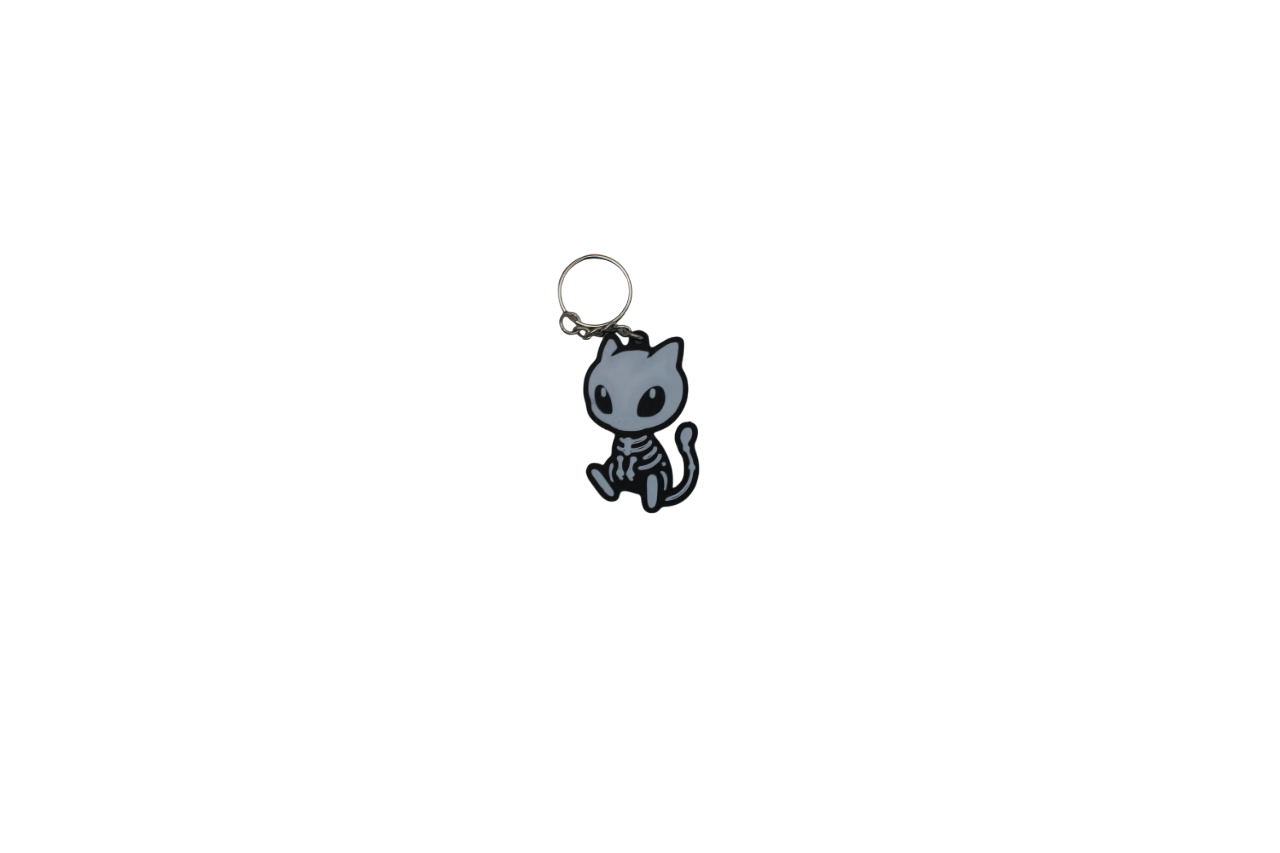 Mew Skelli Keychain