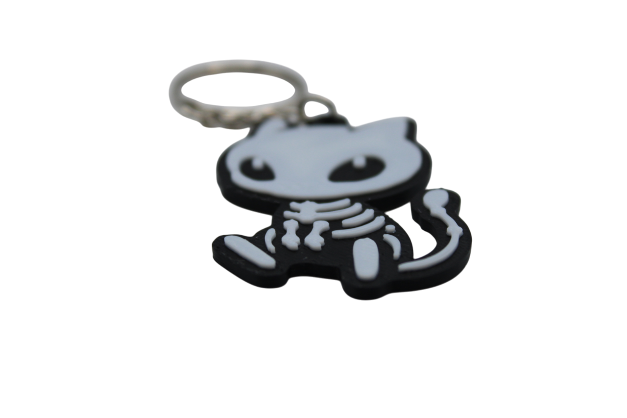Mew Skelli Keychain