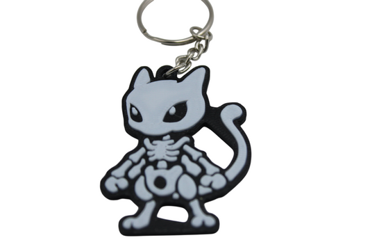 Mewtwo Skelli Keychain