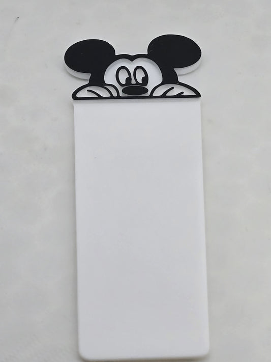 Mickey or Minnie Book Mark