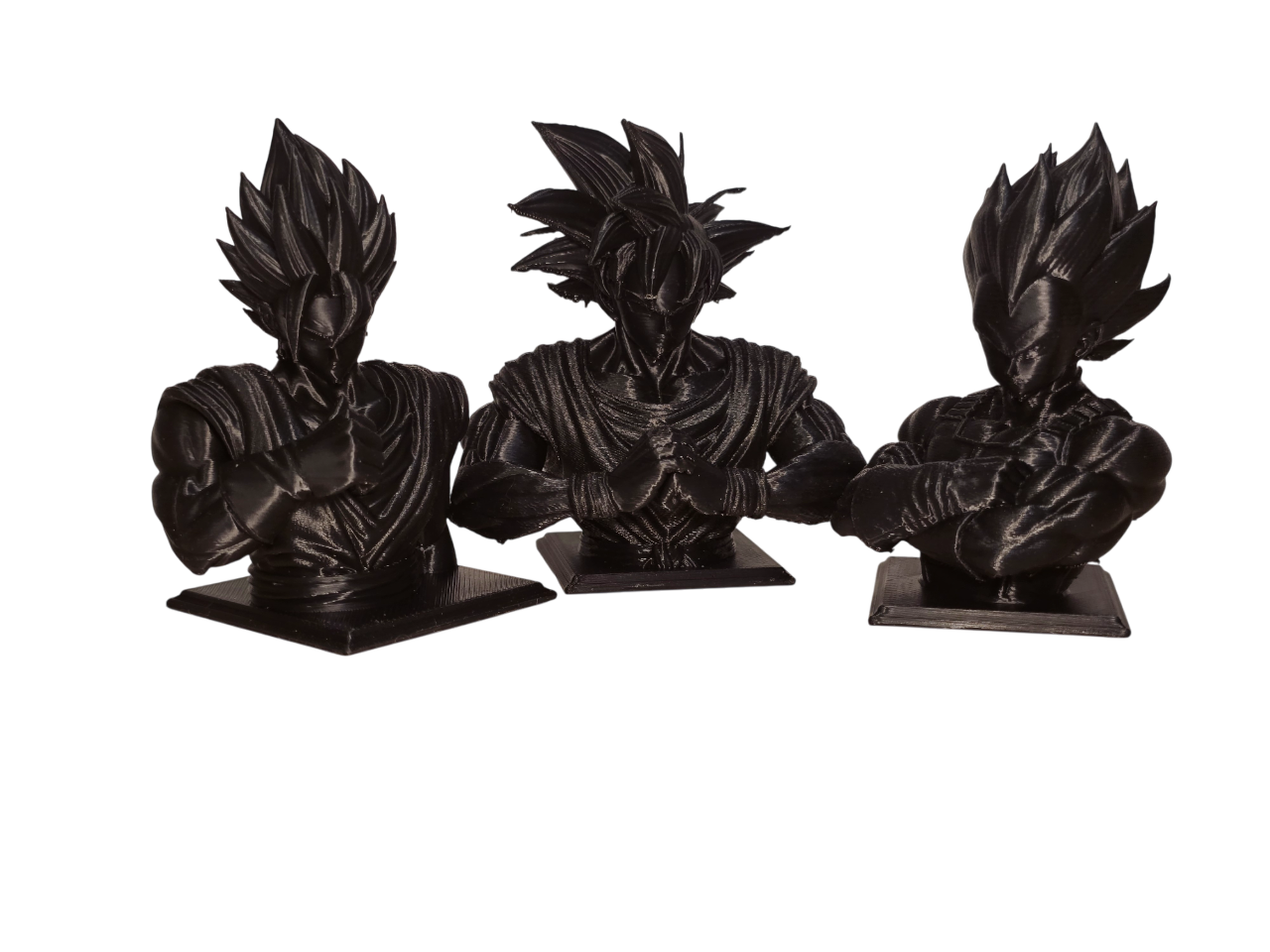 Vegito, Goku, Vegeta Busts -Each Sold Separately-