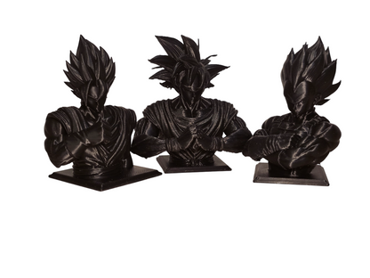 Vegito, Goku, Vegeta Busts -Each Sold Separately-