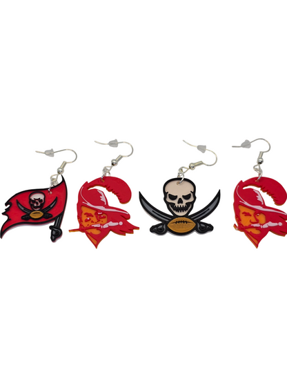 Tampa Bay Buccaneers Earrings