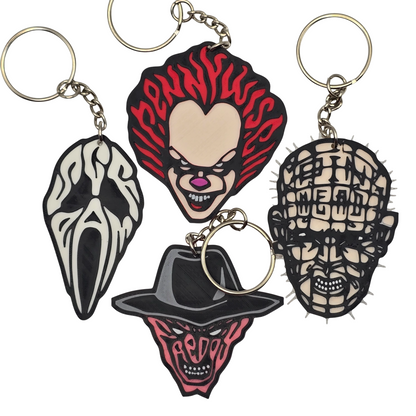 Superhero and Villain Keychain Collection