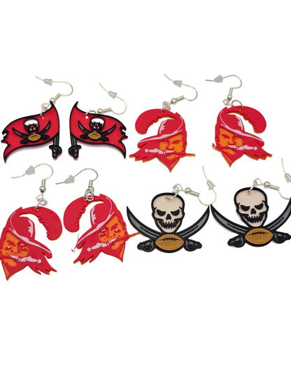 Tampa Bay Buccaneers Earrings