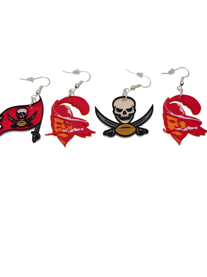 Tampa Bay Buccaneers Earrings