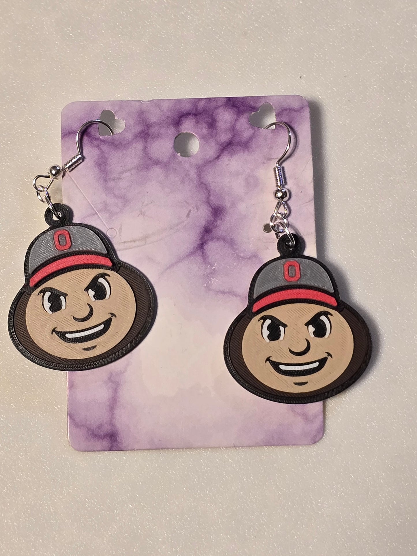 Ohio State Mascot Earrings