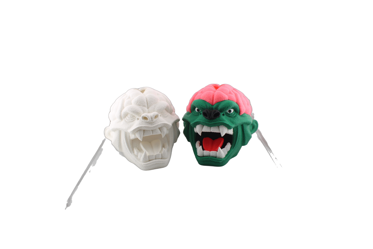 Orc Dice Tower - 3D Printed Orc Head Dice Roller for Tabletop Gaming