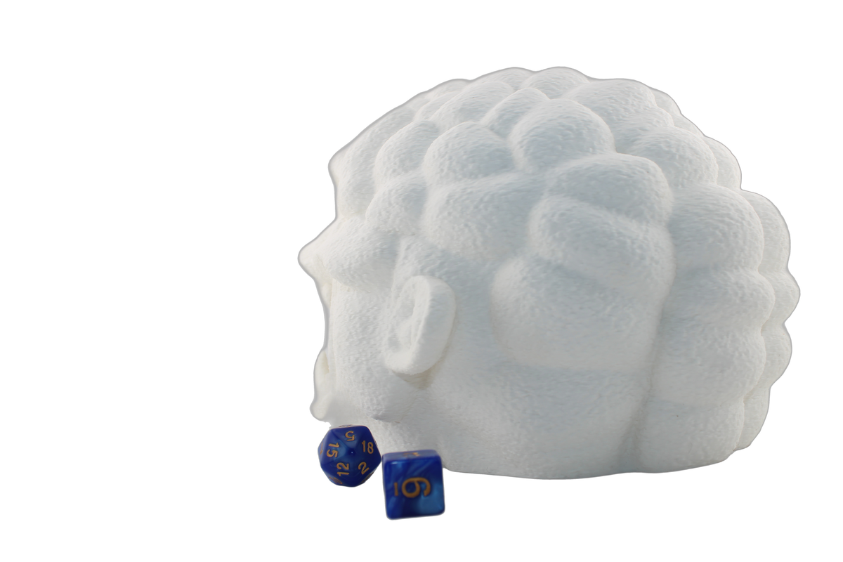 Orc Dice Tower - 3D Printed Orc Head Dice Roller for Tabletop Gaming