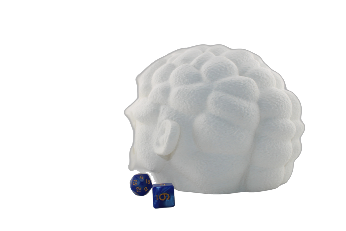 Orc Dice Tower - 3D Printed Orc Head Dice Roller for Tabletop Gaming