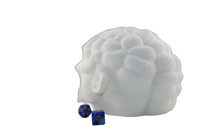 Orc Dice Tower - 3D Printed Orc Head Dice Roller for Tabletop Gaming