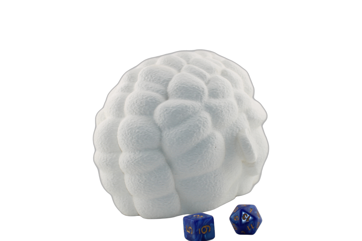 Orc Dice Tower - 3D Printed Orc Head Dice Roller for Tabletop Gaming
