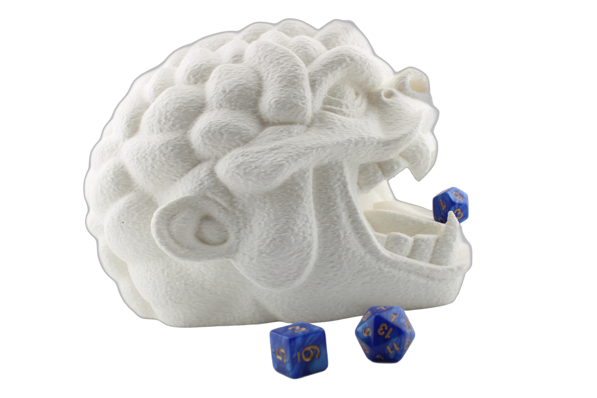 Orc Dice Tower - 3D Printed Orc Head Dice Roller for Tabletop Gaming
