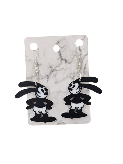 Oswald and Steamboat Willie Earrings