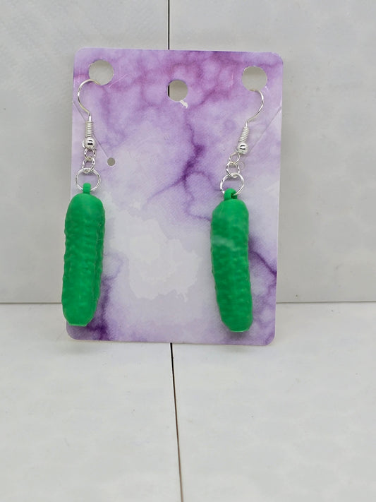 Pickle Earrings