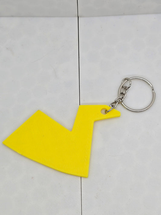 Pikachu Tail Keychain - Erratically Eccentric Creations